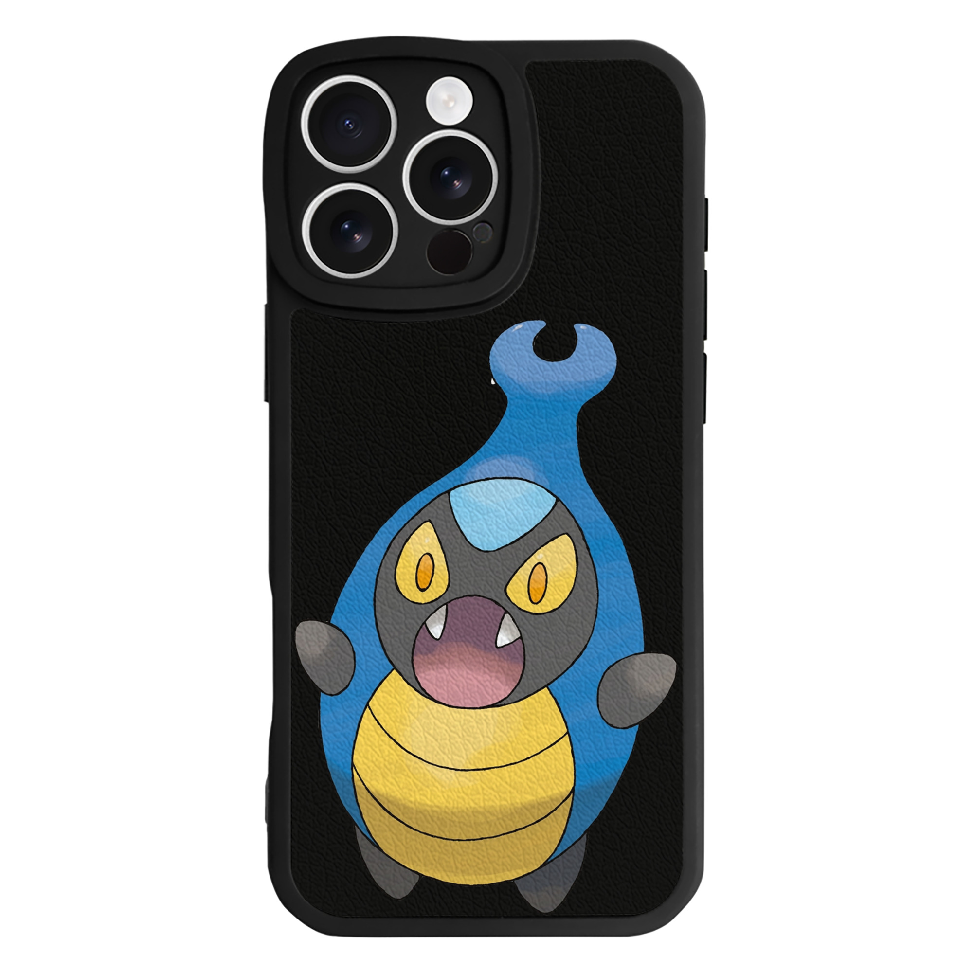 （画像用） ポケットモンスター Pokémon 【iPhone 16シリーズ対応】シリコンスマホケース（レザー調） 材質：シリコン